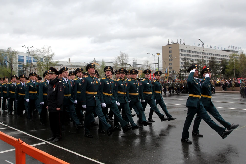 Фотографии и видео Парада Победы 2019 в Иркутске: как город отметил 9 мая.