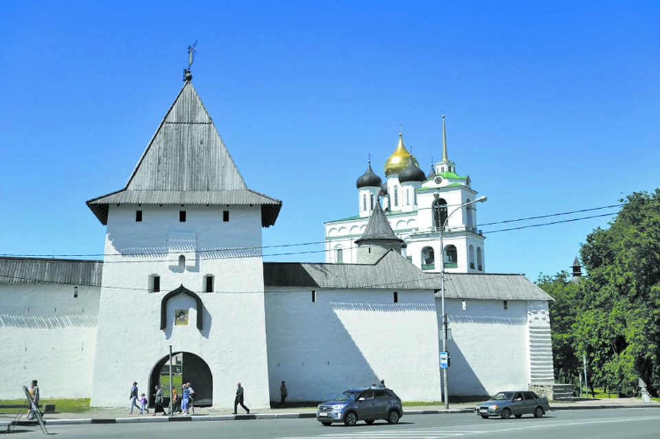 Впервые для посещения откроют башню Святых ворот. Фото: Псковский музей-заповедник