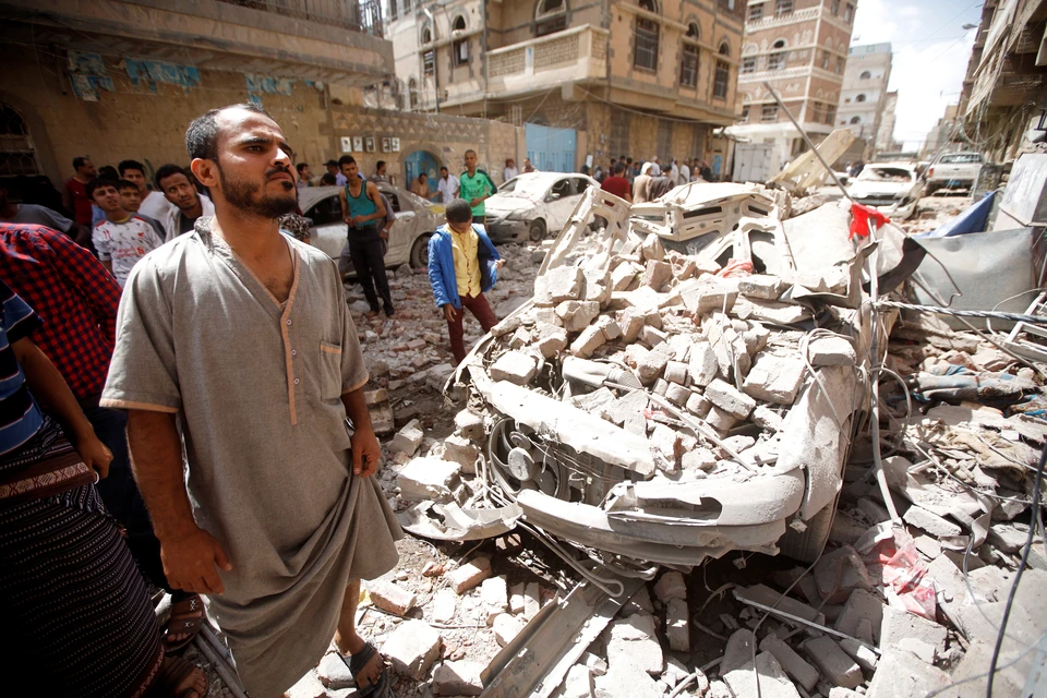 Арабская коалиция нанесла авиаудар по столице Йемена