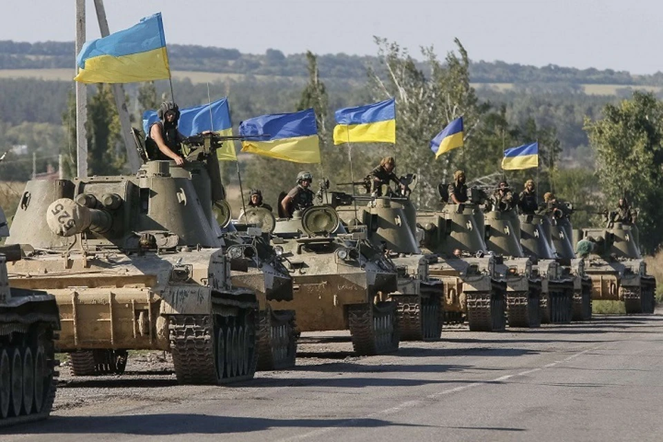 Украинские войска зашли в Донецкую область весной 2014 года. Фото: politeka.net
