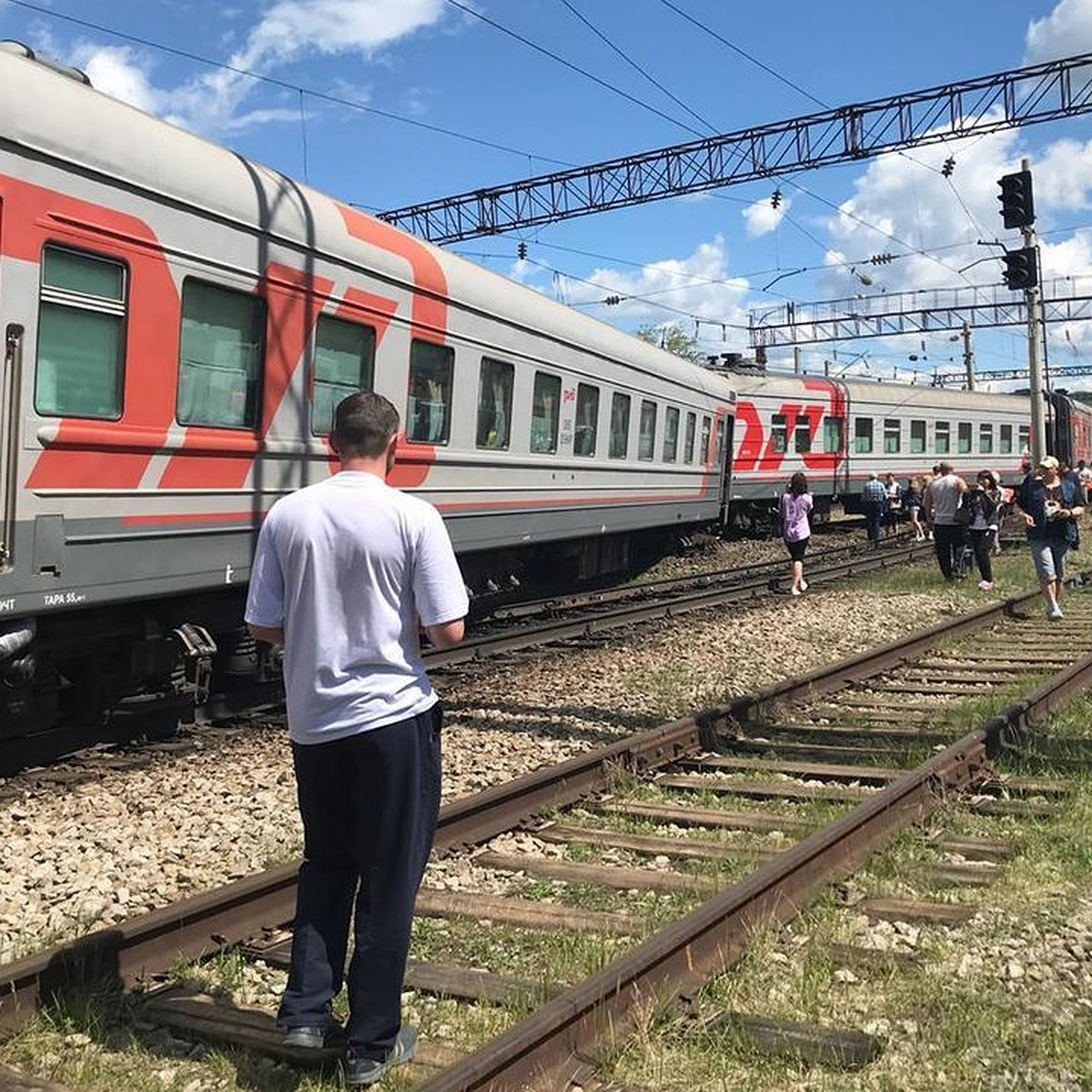 Нас тряхануло, а СВ-вагон чуть не перевернулся»: поезд  «Новосибирск-Владивосток» сошел с рельсов - KP.RU