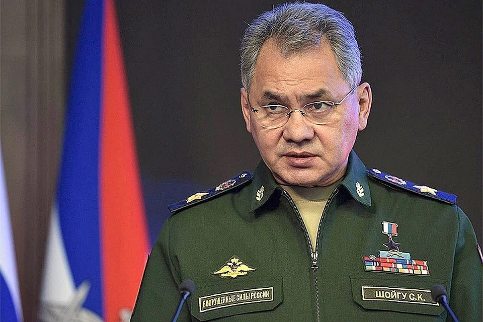 Министр обороны России Сергей Шойгу