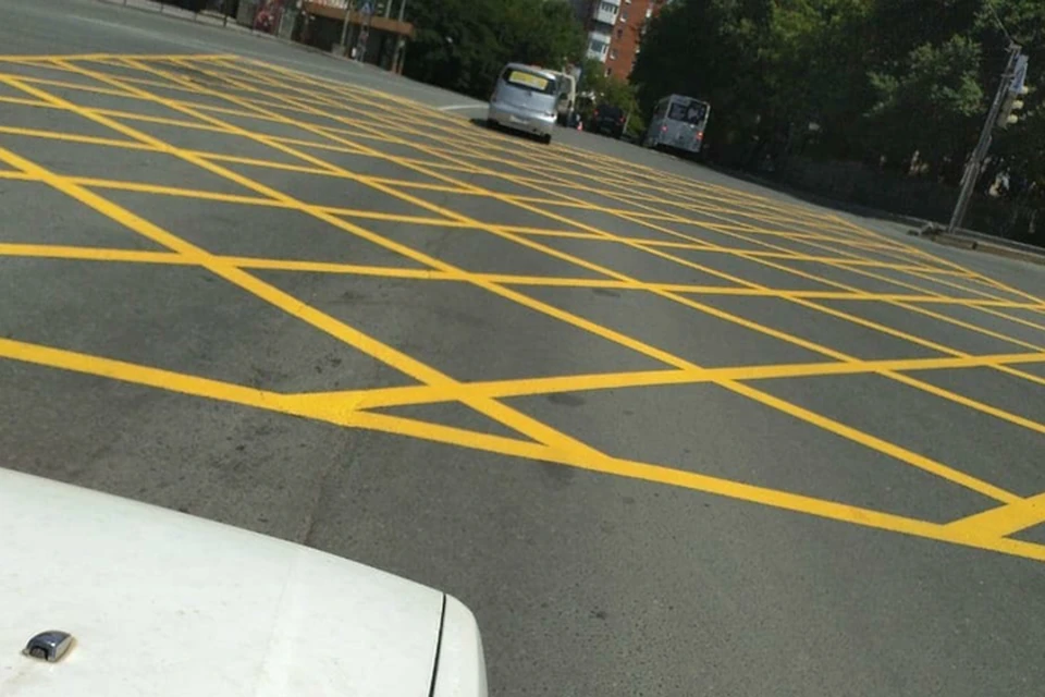 Новая разметка во Владивостоке