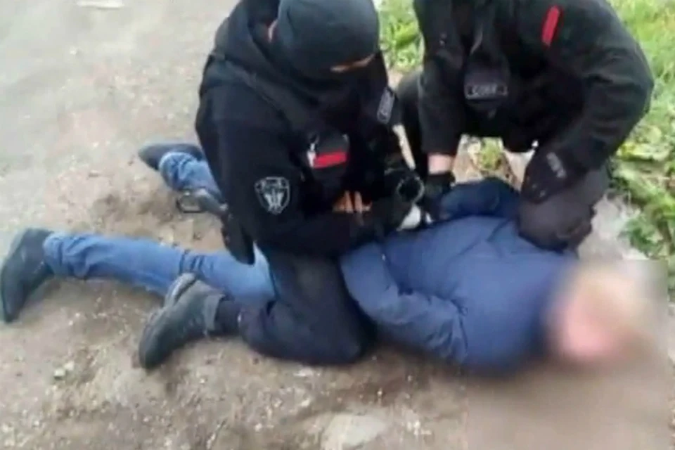 Задержание происходили прямо на улице. Фото: УМВД России по Кировской области