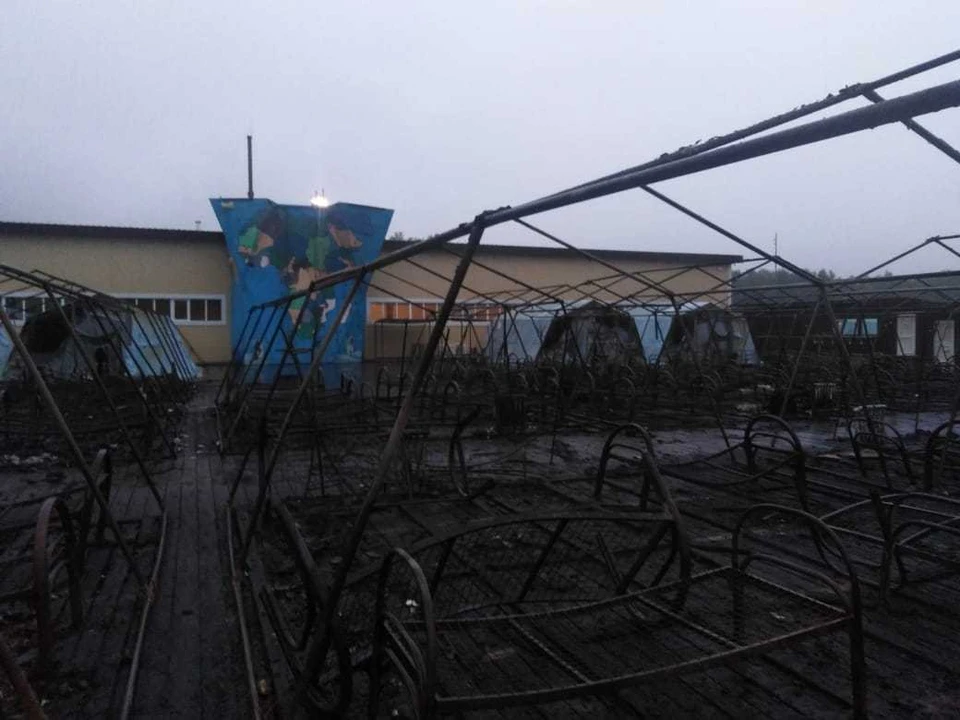 В Хабаровском крае расследуется уголовное дело по факту пожара на Холдоми