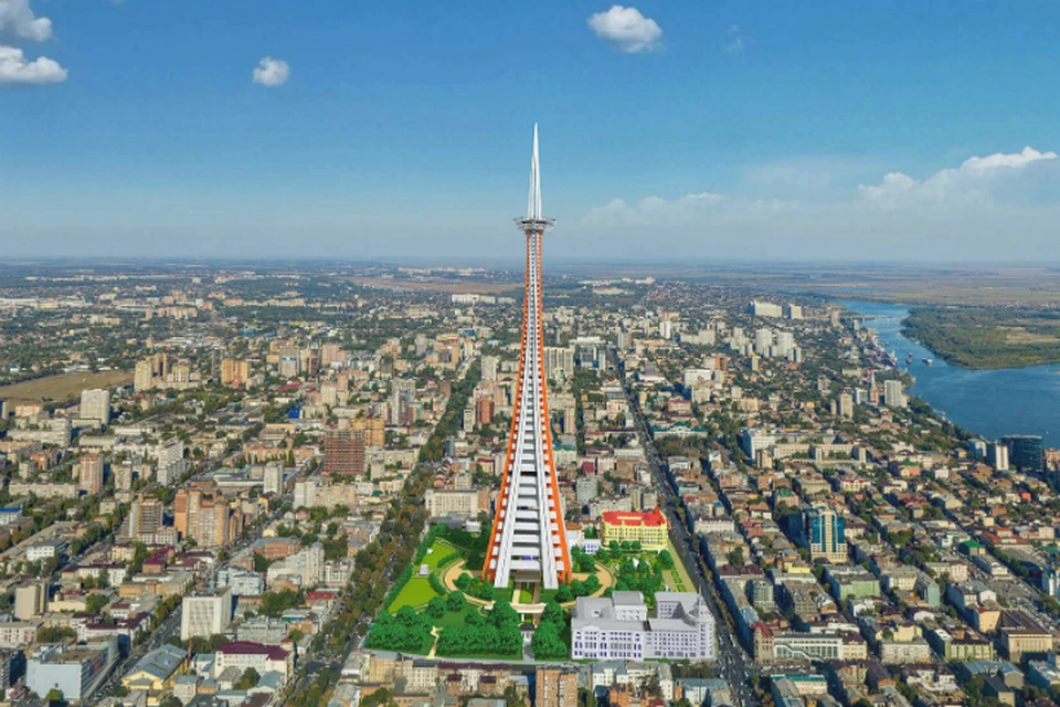 Башня будет настоящей громадиной. Фото: tower-rostovchanka.ru.