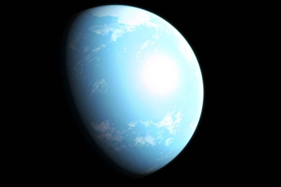 Так могла бы выглядеть супер-Земля, обнаруженная с помощью орбитального телескопа TESS.
