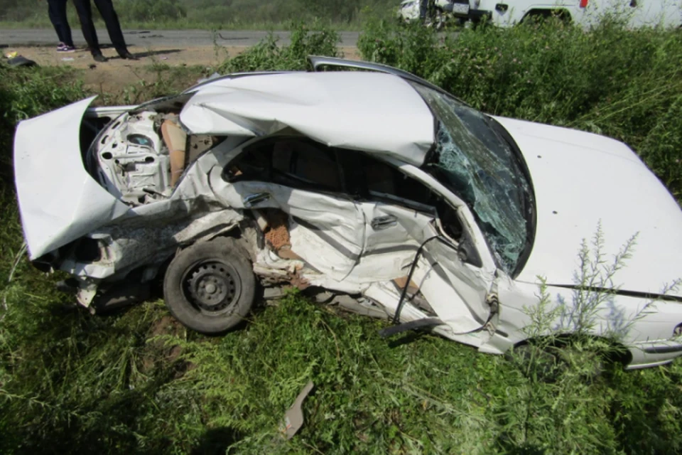 Авария произошла на 14-ом километре дороги Патризанск-Находка.