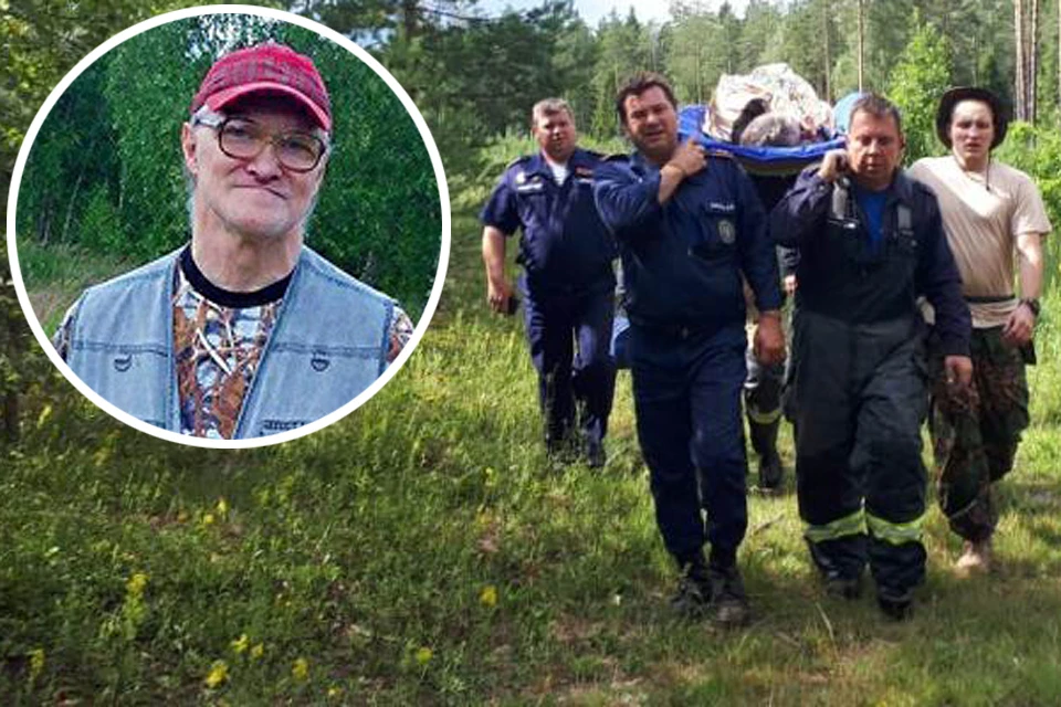 Андрея Бугаева искали и по земле, прочесывая лес, и с воздуха, используя волонтерский вертолет.