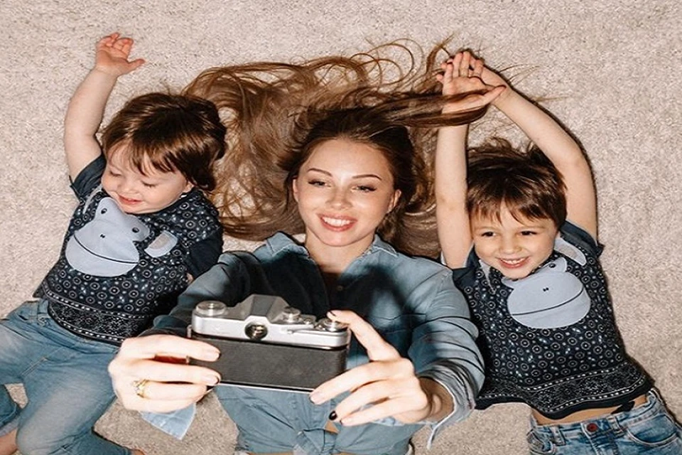 Полина Диброва воспитывает троих сыновей Instagram Полины Дибровой