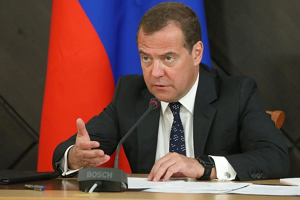 Дмитрий Медведев. Фото Екатерина Штукина/POOL/ТАСС