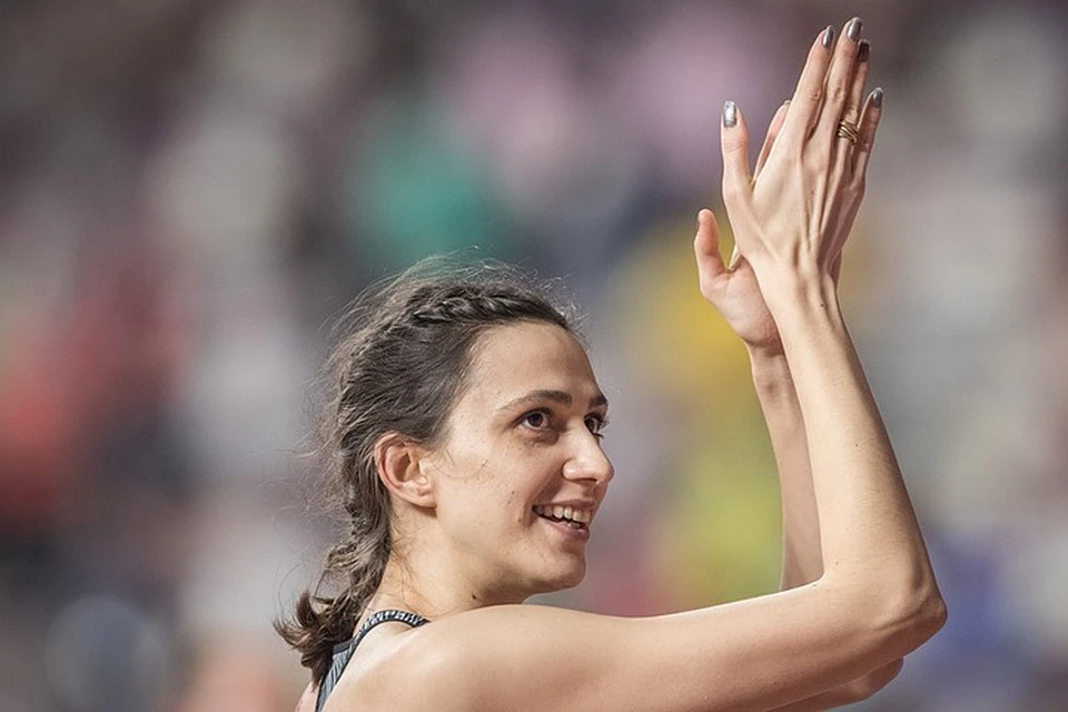 Мария Ласицкене стала трехкратной чемпионкой мира по прыжкам в высоту.