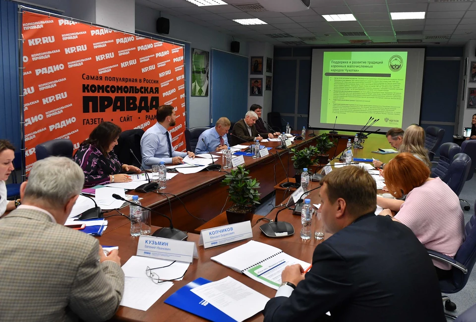 Заседание экспертного совета проходило в конференц-зале «Комсомольской правды».