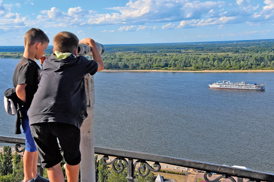 Волга - самая судоходная река России.