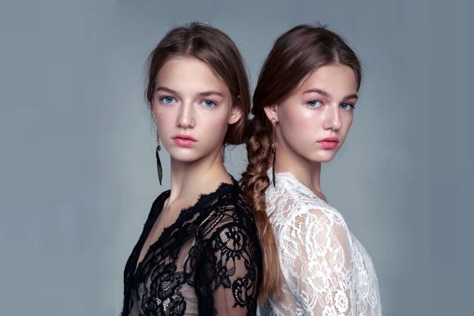 Ира и Лера - близняшки, которые покорили мир моды. Фото: предоставлено сестрами Никоновыми.