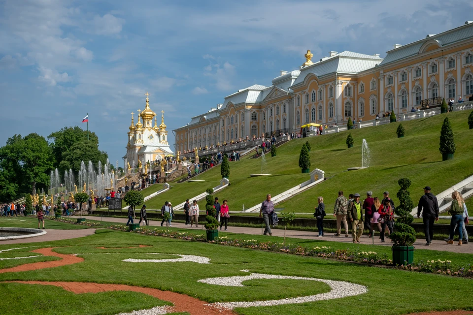 Сколько людей посещают петергоф. Петергоф люди. Фотосессия в Петергофе. Петергоф раньше. Петергоф с высоты.