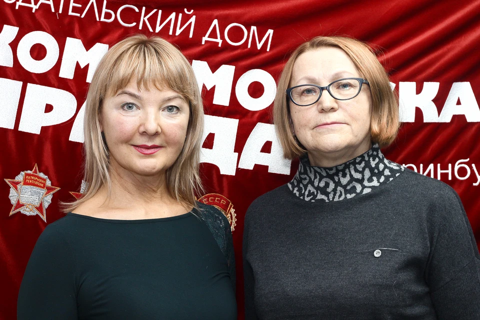 Ирина Очеретина и Валентина Кострова