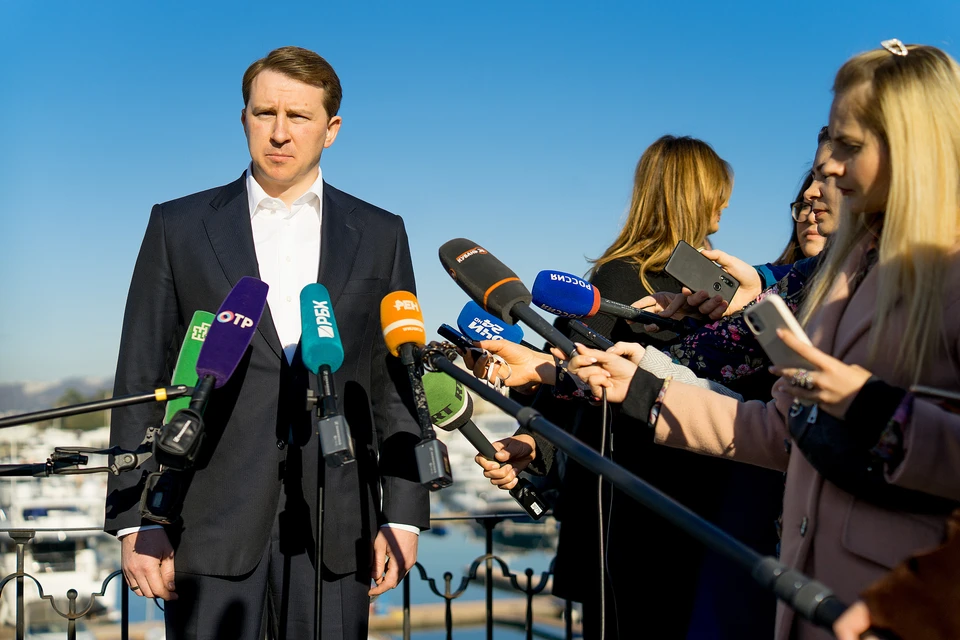 Алексей Копайгородский ответил на вопросы журналистов Фото: пресс-службы администрации Сочи
