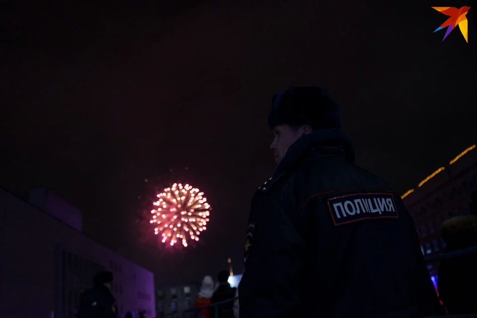 Новогодняя ночь на Орловщине прошла без серьезных эксцессов