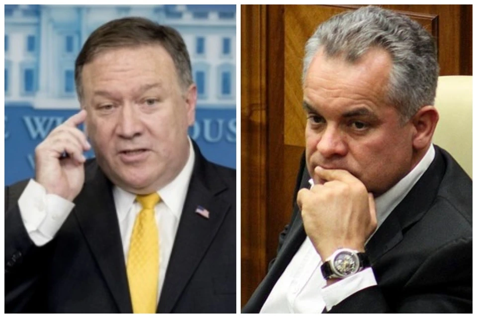 Похоже, в США из Плахотнюка госсекретарь Помпео выжал все, что можно.
