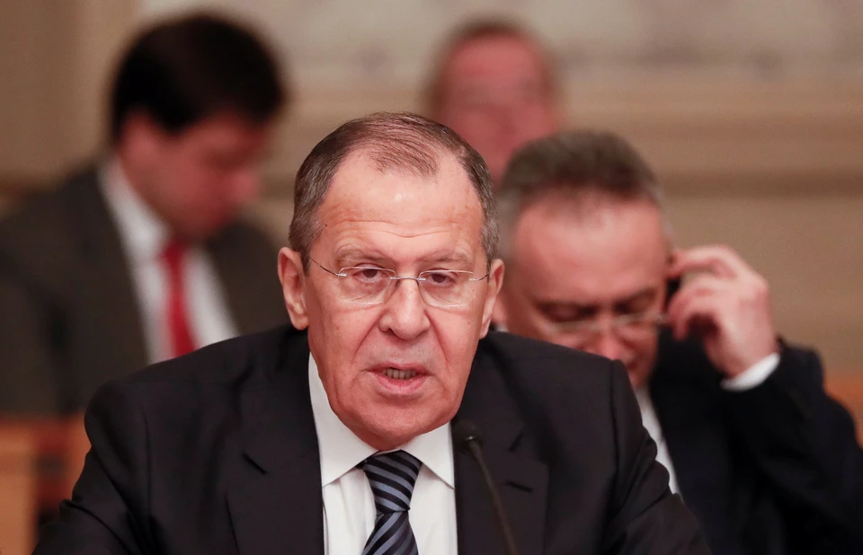 Глава МИД РФ Сергей Лавров