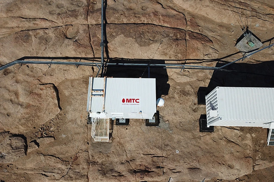МТС запустила в Антарктиде первую российскую сеть сотовой связи. Фото: архив компании
