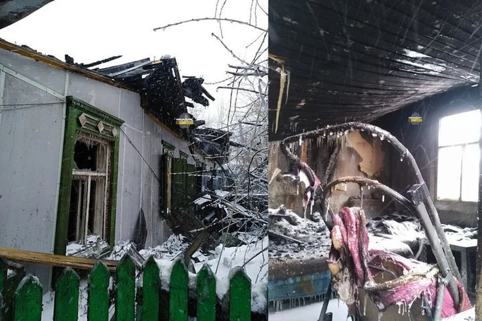 Огонь сильно повредил саму постройку и все личные вещи сибиряков. Фото: "Инцидент Новосибирск"