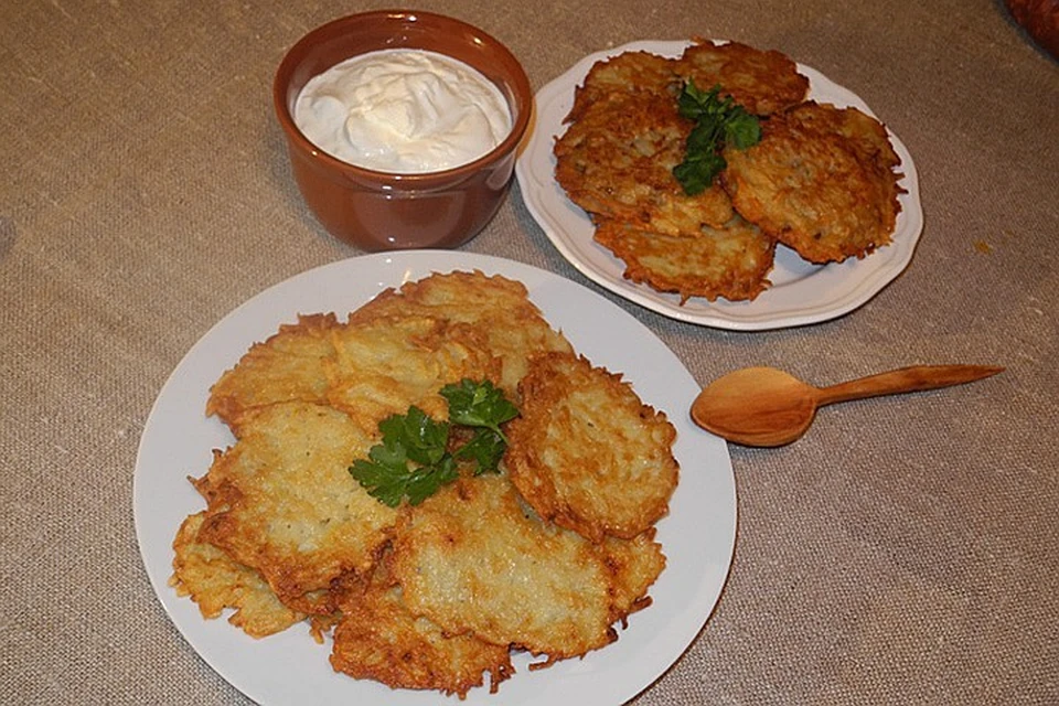 Драники - национальное блюдо белорусов
