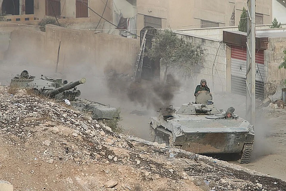 Сирийская армия продолжает наступление в Идлибе