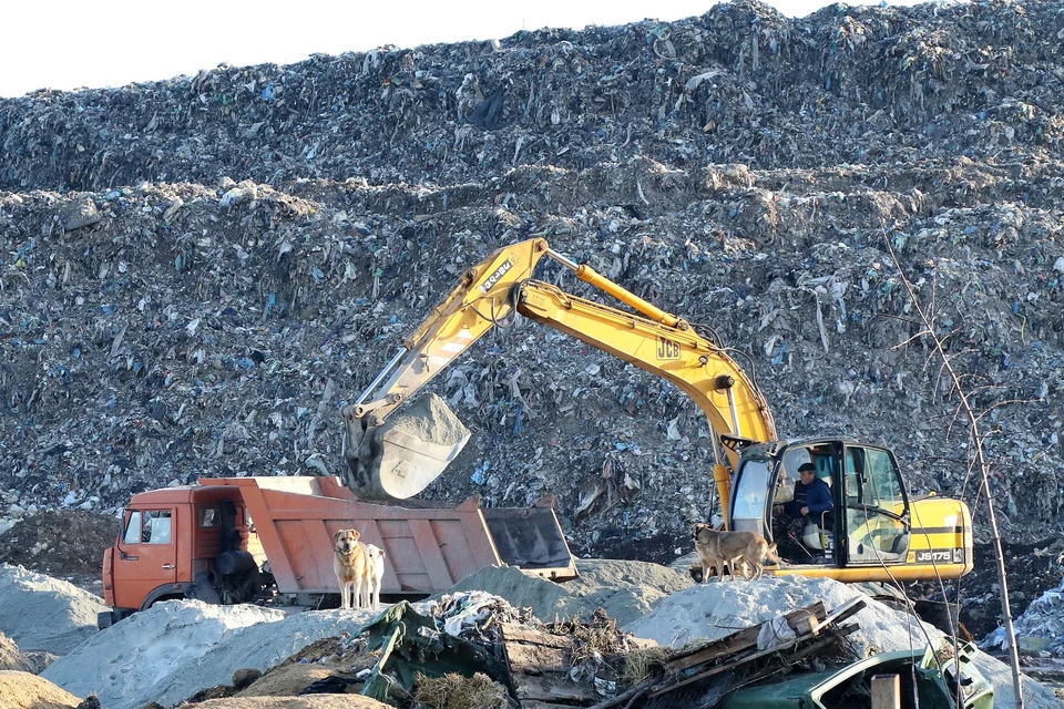 От планов по переработке мусора только горы растут. Фото: пресс-служба администрации Симферополя