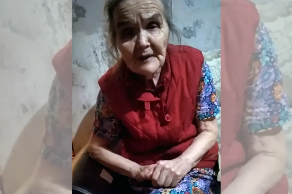 Ветеран труда Раиса Абзанова. Кадр из видео vk.com/chp_dtp