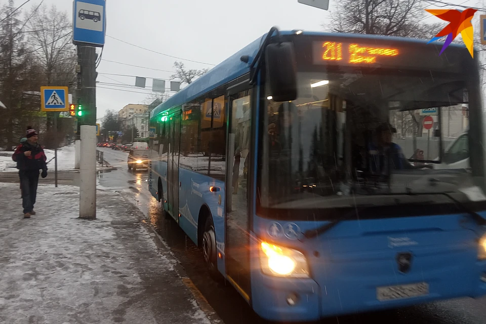 Новый автобус на 211-м маршруте.