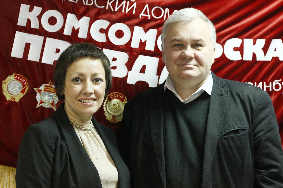 Елена Ануфриева и Владимир Базарный