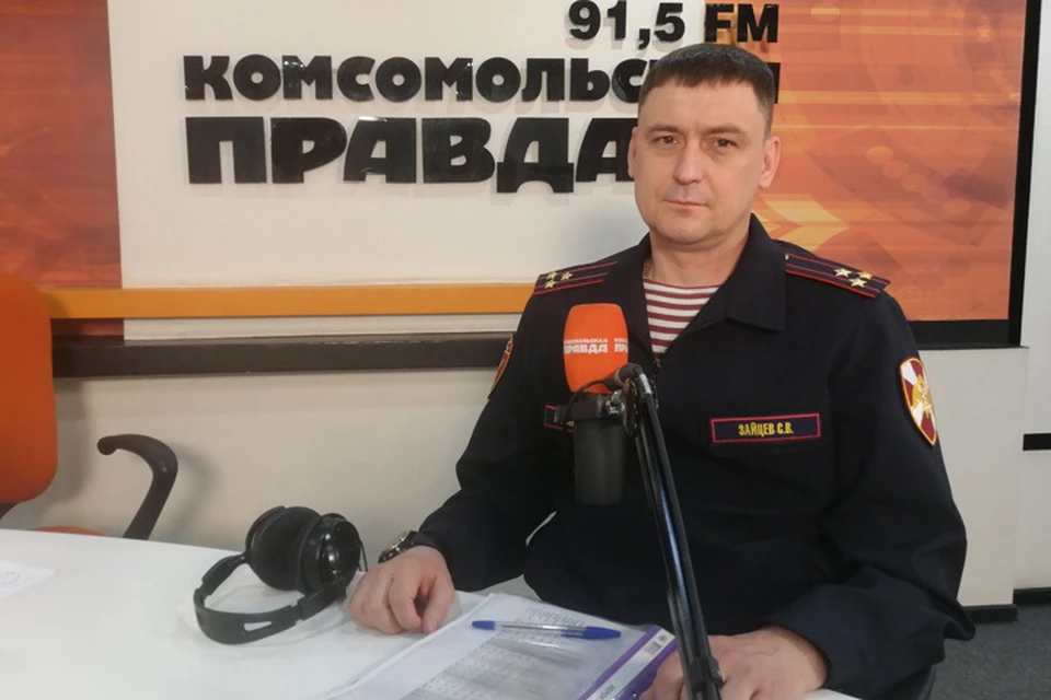 Сергей Зайцев, начальник центра лицензионно-разрешительной работы Управления Росгвардии по Иркутской области