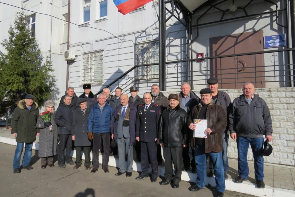 ЛО МВД на станции Тверь празднует день создания транспортной полиции. Фото: ЛО МВД РФ на станции Тверь.