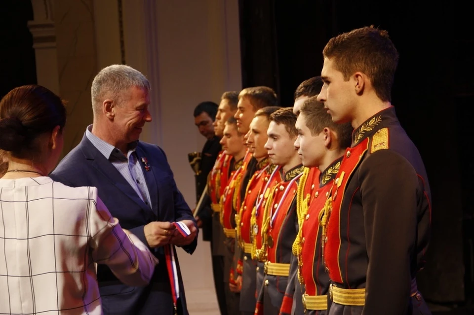 На церемонии закрытия слета. Фото: краевое правительство.