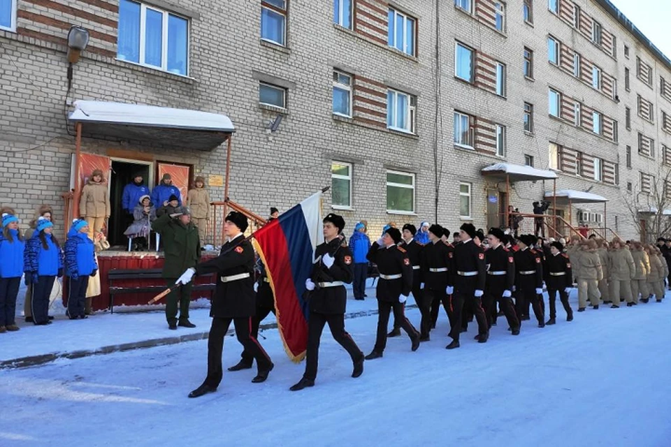 В Лабытнанги провели парад для участника Великой Отечественной войны Фото: lbt.yanao.ru