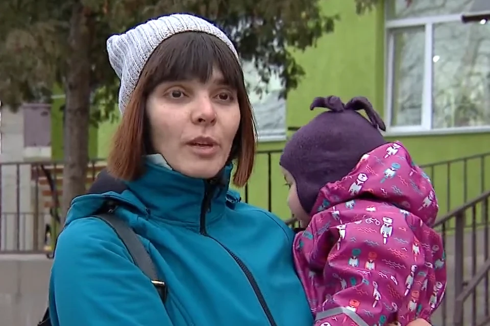 Анастасия Нуца с дочерью