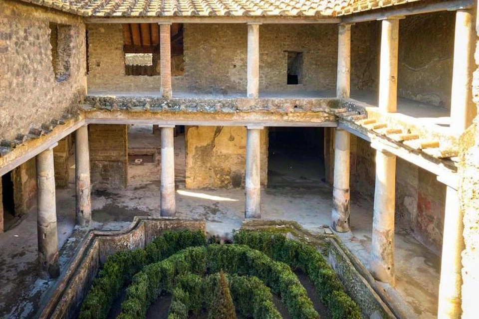 Спустя 40 лет для публики в Помпеях открылись три дома с фресками. Фото: Министерство культуры и туризма Италии