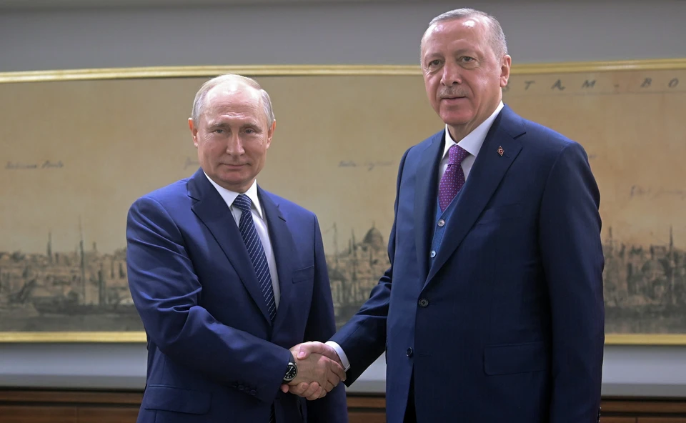 Кремль: Путин и Эрдоганом обсудили возможность встречи