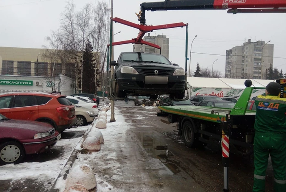 На нарушителя составлен административный материал, авто эвакуировано на спецстоянку Фото: УГИБДД России по Тверской области