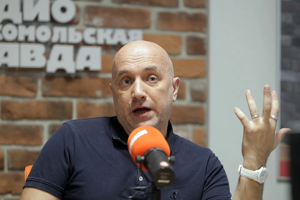 Захар Прилепин на Радио «Комсомольская правда»