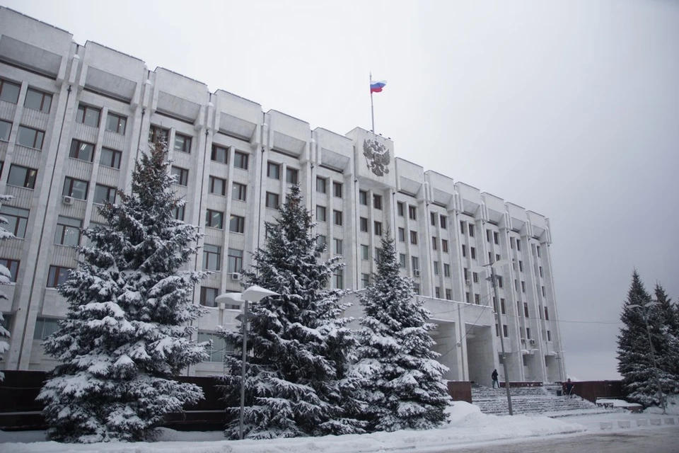 Здание правительства самарской области фото