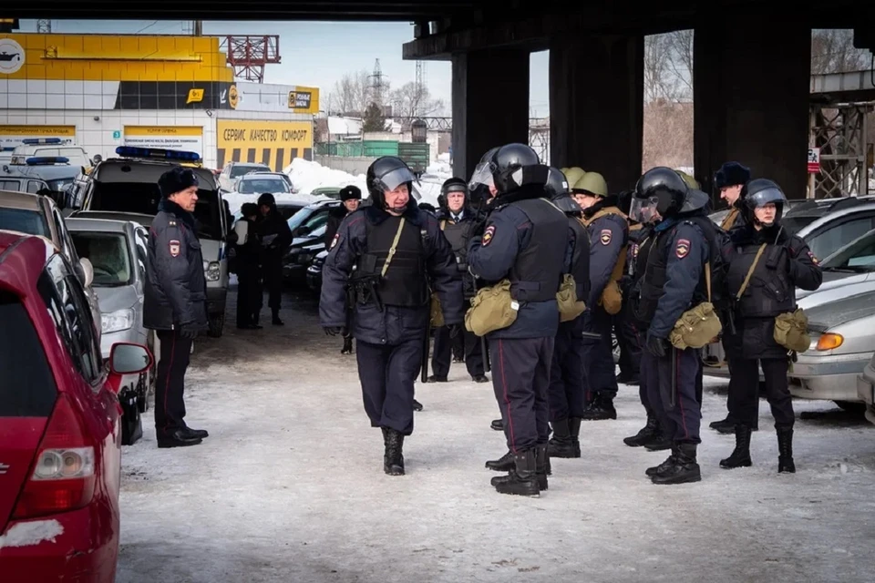 Вид бойцов в форме взбудоражил сибиряков. Фото: пресс-служба СГК