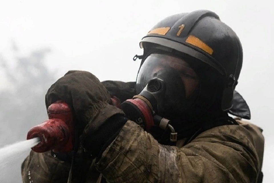 Югорские пожарные ликвидировали 34 возгорания. Фото МЧС ХМАО.