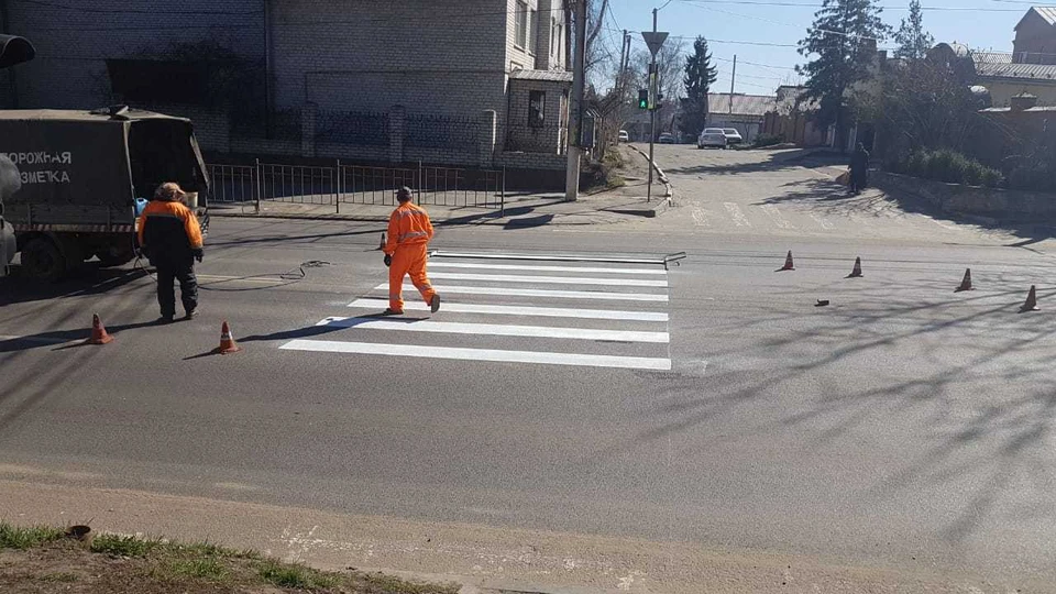 На участке уже нанесли разметку, подход к нему отсыпят фрезератом