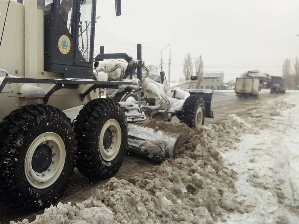 Снежный циклон из Саратовской области к 24 марта доберется и до Волгоградской области. Фото службы спасения Саратовской области.