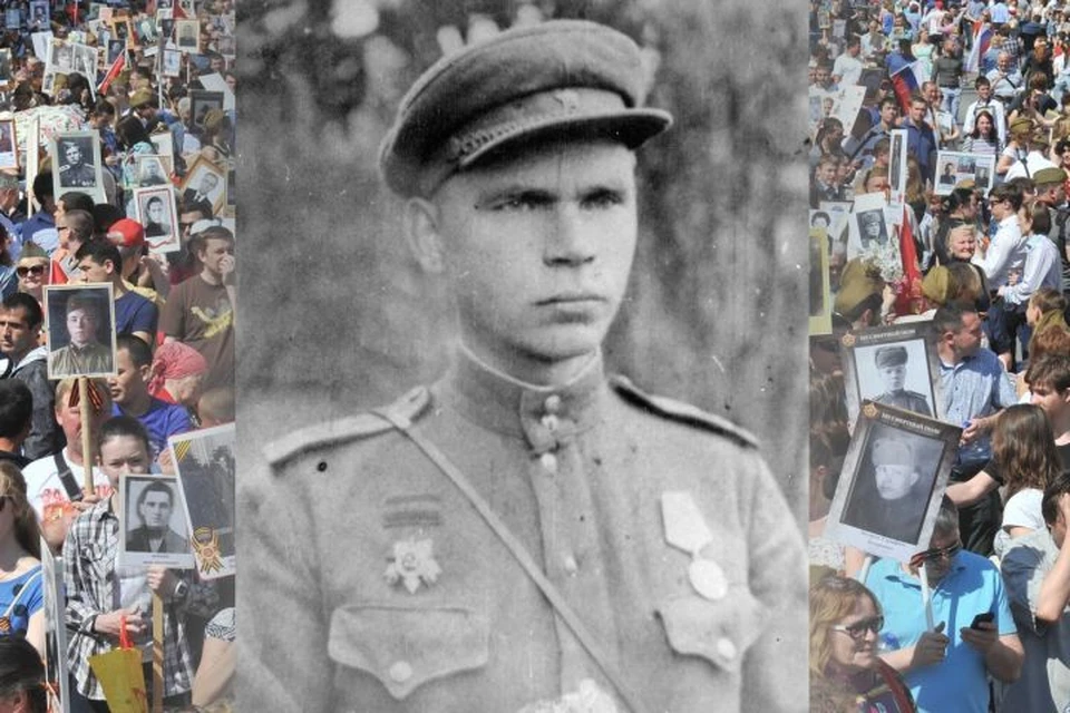 Сергей Князев был призван в 32 года. Ему пришлось оставить дома жену и четверых детей. Снимок предоставлен Борисом Князевым, сыном фронтовика.