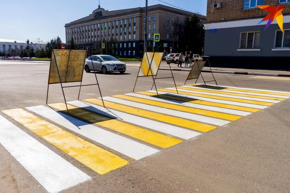 В апреле в Орле начнут обновлять дорожную разметку