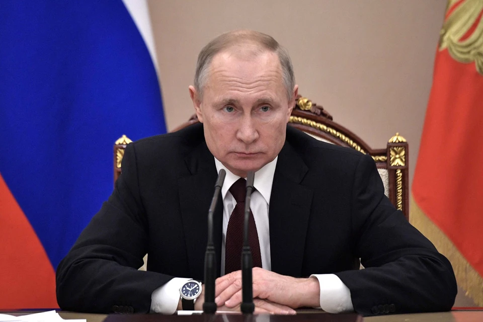Президент России Владимир Путин обратился к жителям страны